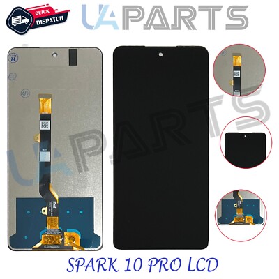 Für Tecno Spark 10 Pro KI7 LCD Anzeige Montage Touchscreen Digitizer