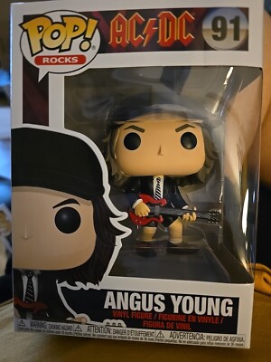 Funko Pop! Angus Young Rocks #91 AC DC Guitar Vinyl Figure | eBay