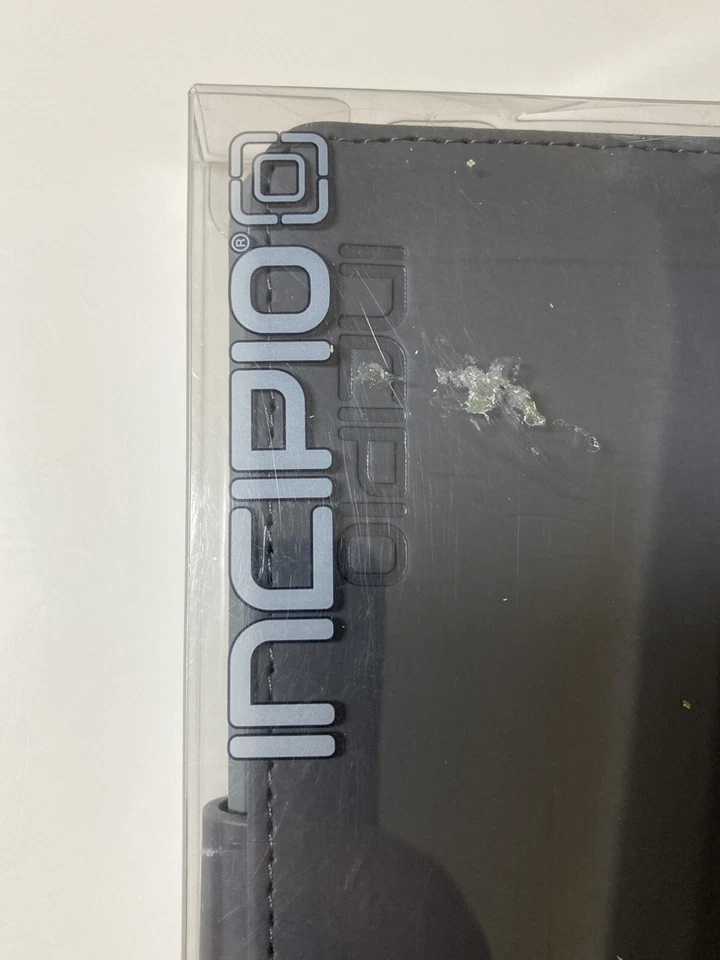 iPad Mini Case Incipio Lexington Kickstand Folio Gray Micro Suede Magnetic New - Image 3 of 4