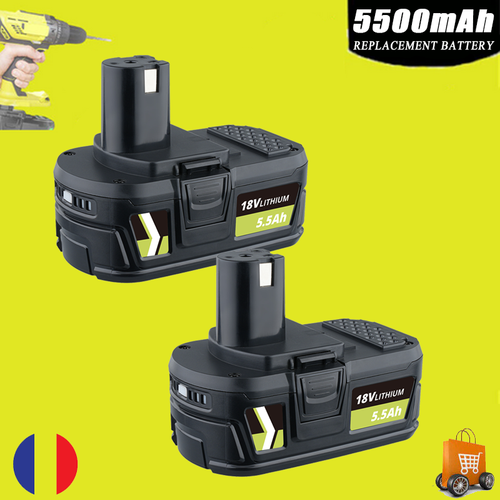 18V Pour batterie RYOBI 9Ah ONE & Plus batterie au lithium RB18L50 P108 P109 7Ah - Photo 17/27