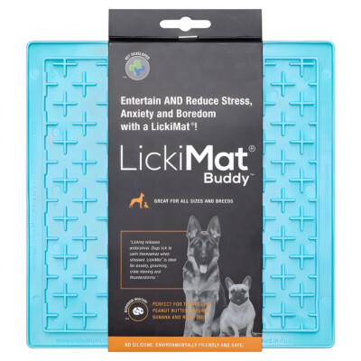 LickiMat Classic Buddy turquoise, Anti-Schling-Matte für Hunde, diverse Größen