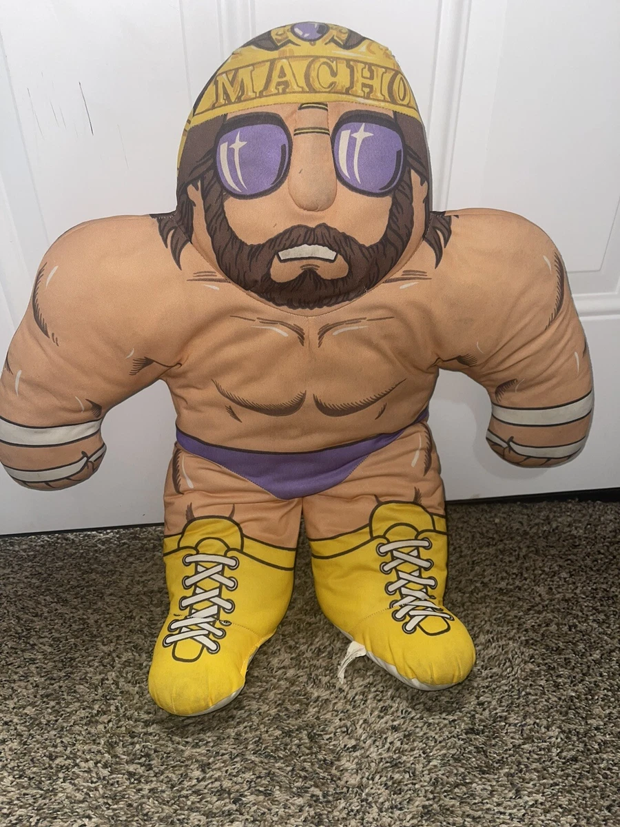 Vintage Tonka WWF 1990s Macho Man Randy Savage Wrestling Buddies