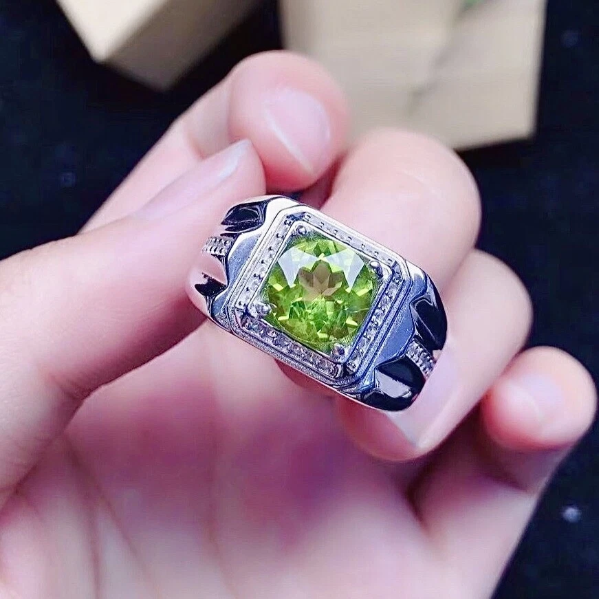Peridot jewelry 2024 for men