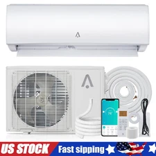 12000 BTU Split Air Conditioner Ductless Inverter AC Heat Pump System WIFI w/Kit