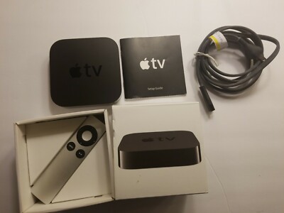 Apple TV 3rd Generation with Remote Box - A1469