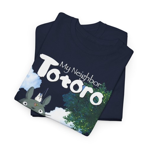 Studio Ghibli My Neighbor Totoro Hayao Miyazaki T Shirt Unisex Heavy Cotton Tee - Bild 69 von 78