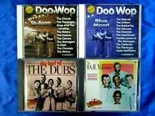 Lot of 8 Doo Wop CDs:  Various Artists - Dubs - Dell Vikings - Teenagers  +