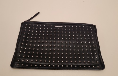 Alexander McQueen Black Clutch Bag Large - Picture 2 of 7