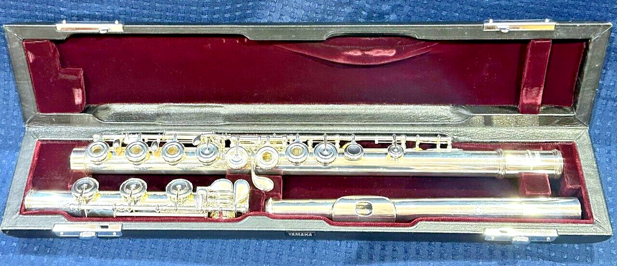 FLUTE YAMAHA YFL-871 DH B-FOOT OPEN HOLE HAND MADE SILVER | eBay