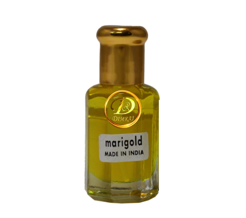 Marigold Attar / Ittar concentrated Perfume Oil 10ml Floral Warm Fragrance - Picture 2 of 3