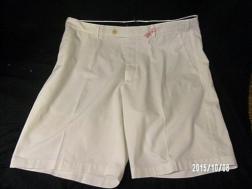Nat Nast Men's Shorts Flat Front Cotton 