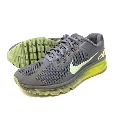 Nike Womens Air Max Plus 2013 555363-437 Gray Running Shoes Sneakers Sz  M