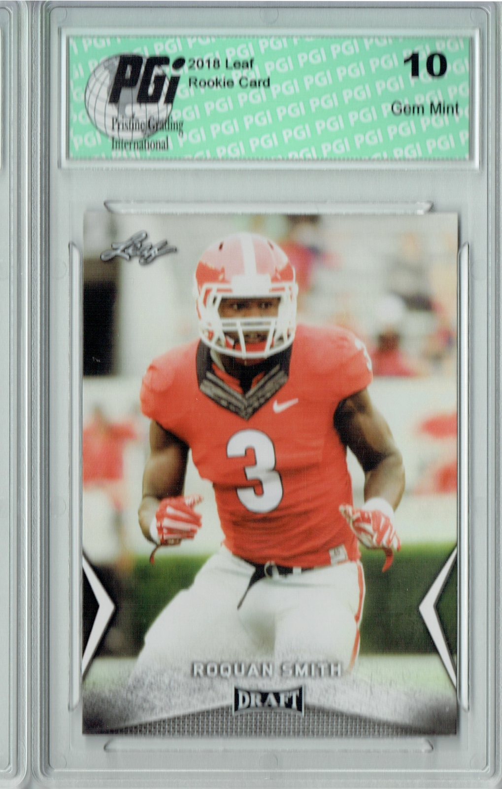 Roquan Smith Leaf Draft #52 Base