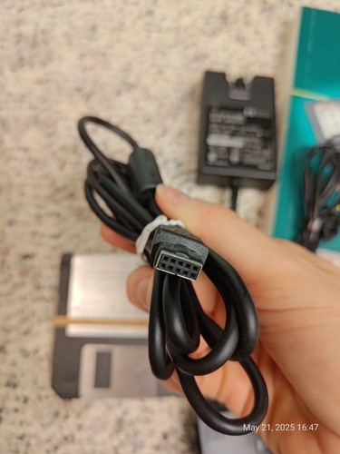 Hewlett Packard HP 200LX 4MB RAM PDA Palmtop PC w power adapter floppies cables - Photo 8 sur 24