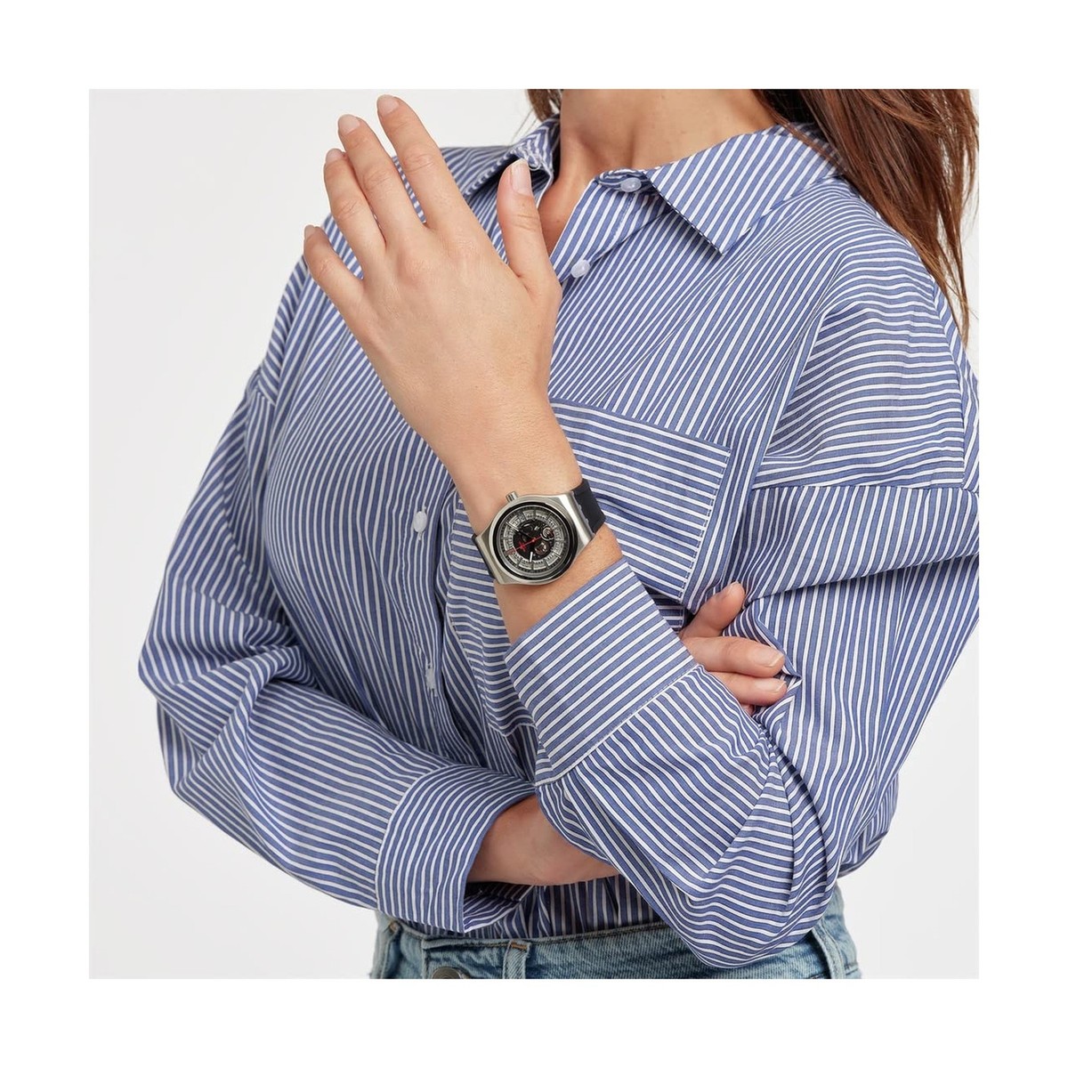 Swatch SISTEM THROUGH AGAIN Unisex Watch (Model: YIS431