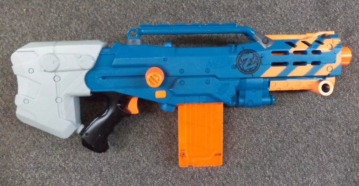  NERF Zombie Strike ZED Squad Longshot CS-12 Blaster : Toys &  Games