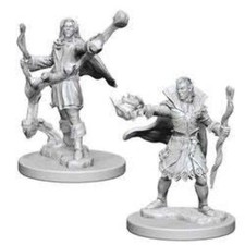 D D Unpainted Miniatures - WizKids Deep Cuts: Elf Male Sorcerer
