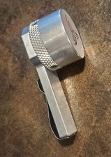 Magnetic pool cue  chalk holder fits Taom chalks, Round, Machined Aluminum Metal