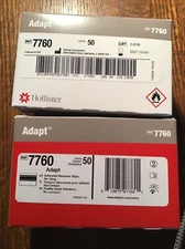 Adapt Remover Wipes for Adhesives & Barriers - 2 Packs of 50 (7760).