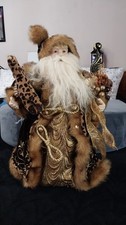 Old World Style Santa Claus 16" Tree Topper Jo-Ann Stores Distributed (USED)