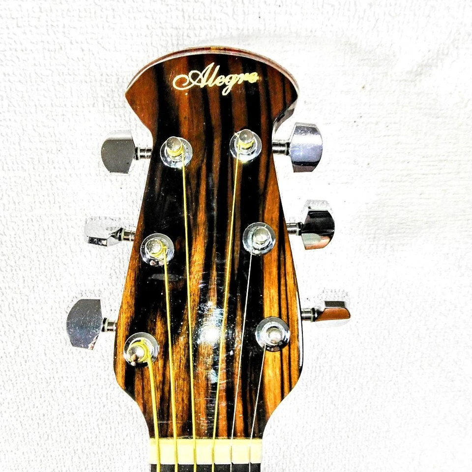 Super rare item Alegre Alegre electric acoustic guitar - Image 3 of 4