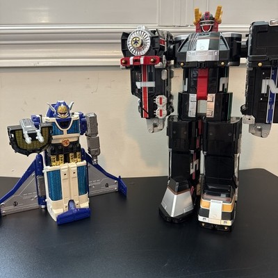 power rangers super train megazord And Max Solarzord