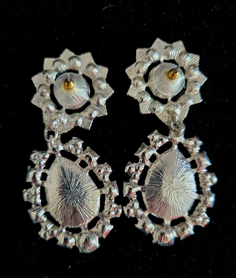 Ohrhänger Anna dello Russo x H&M, grün, Earrings green, liimited edition, neu - Bild 3 von 3