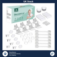 Ultimate Baby Proofing Safety Set 36 Pcs Locks Corner Guards Socket Covers