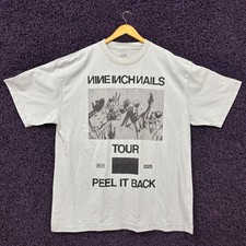 Nine Inch Nails Peel It Back Tour Dates Poster T-shirt Xxl