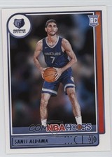 2021-22 Panini NBA Hoops Rookies Santi Aldama #207 0yn8