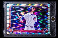 Ian Happ RARE REFRACTOR COLORBLAST PRIZM INVESTMENT CARD Chicago Cubs SSP