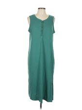 Sonoma Goods for Life Women Green Casual Dress L
