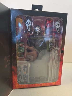 NECA Ultimate Edition Scream Ghostface Inferno Deluxe Action Figure-NEW-Box S&H