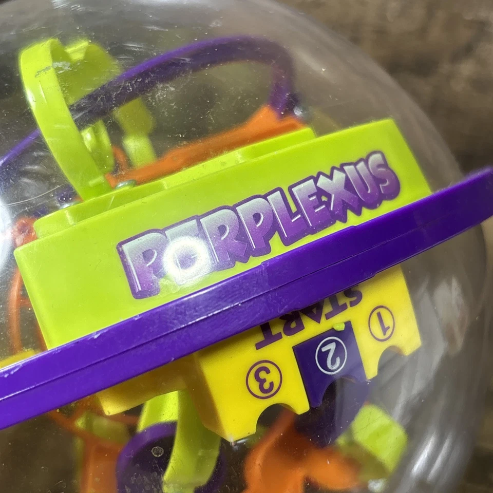 Perplexus THE ORIGINAL 3D Puzzle Ball Maze Game Brain Teaser Toy SpinMaster 2009 - Image 4 of 4