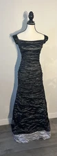 Nicole Miller Evening Collection ruched dress size 4