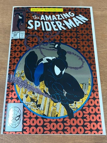 AMAZING SPIDERMAN 300 FOIL VARIANT TODD MCFARLANE 1ST VENOM SOLD OUT MARVEL NM🔥