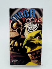 Terror Toons VHS Horror Brain Damage Films Cult Slasher Tape Tested