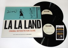 Justin Hurwitz signed "LA LA LAND" Vinyl Album STONE GOSLING d Composer JSA COA