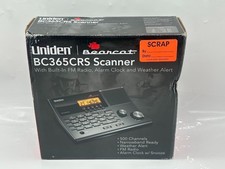 Uniden BC365CRS 500 Channel Alarm Clock Radio Scanner