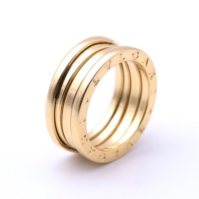 BULGARI B Zero1 3 Band Ring in 750er / 18 Kt. Gelbgold Gr. 55