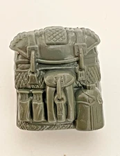 1987 Gi Joe ARAH Battle Gear Accessory Pack #5 Low Light's Dark Gray Backpack