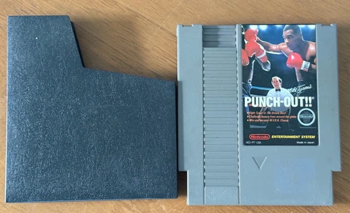Mike Tyson's Punch Out for Nintendo NES Authentic, Cleaned, & Tested! With Slip!