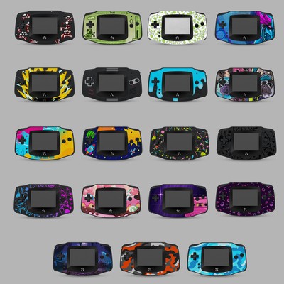 RetroSix IPS UV-Printed Gehäuse Set für Game Boy Advance Shell GBA