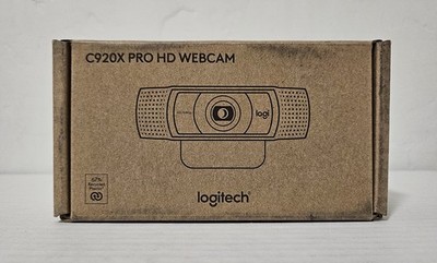 Logitech C920X Pro HD Webcam (960-001335) Black - New Sealed