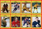 Hand Made Hockey Art Photo Cards Yellow Border 2nd Series 122 Different U-PICK