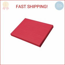 Prang Formerly SunWorks Construction Paper, Holiday Red, 9" x 12", 100 Sheets