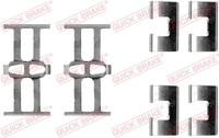 ZubehöRkit, Scheibenbremsbelag Quick Brake 109-1118 FüR Suzuki Fiat Rover Honda
