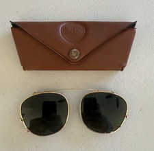 Vintage Ray-Ban Clip-on Sun Glasses W/ Case