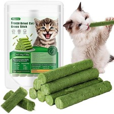 30g Cat Grass Sticks Delicious Cat Grass Teething Stick Edible Cats Chew Toy