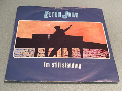Elton John - I'm Still Standing - Earn While You Learn - Vinyl Record 7'' Single